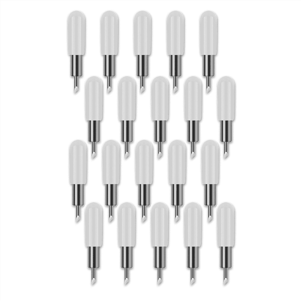 20PCS Replacement Cutting Blades for Joy,Cut Vinyl Fabric Carbide Standard Blade Joy Machine,for Custom Cards .
