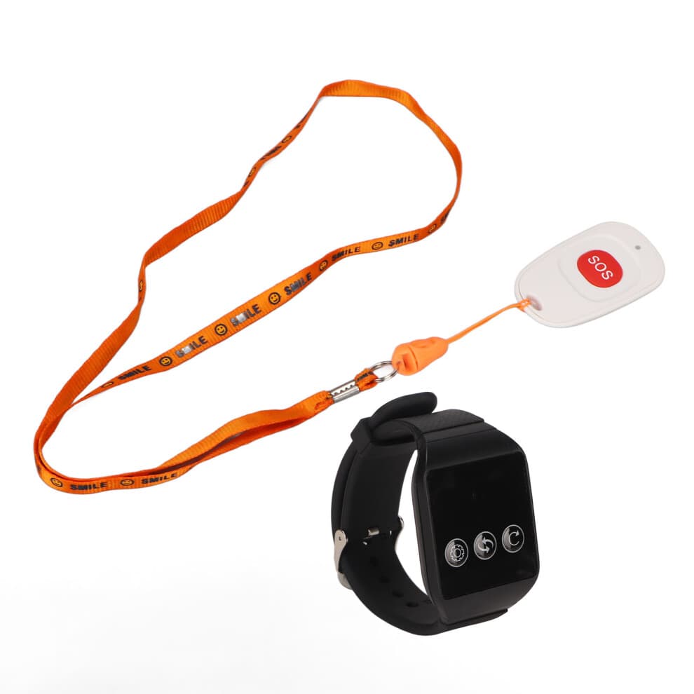 Essential Caregiver Alert System: Waterproof SOS Pager with Vibrations