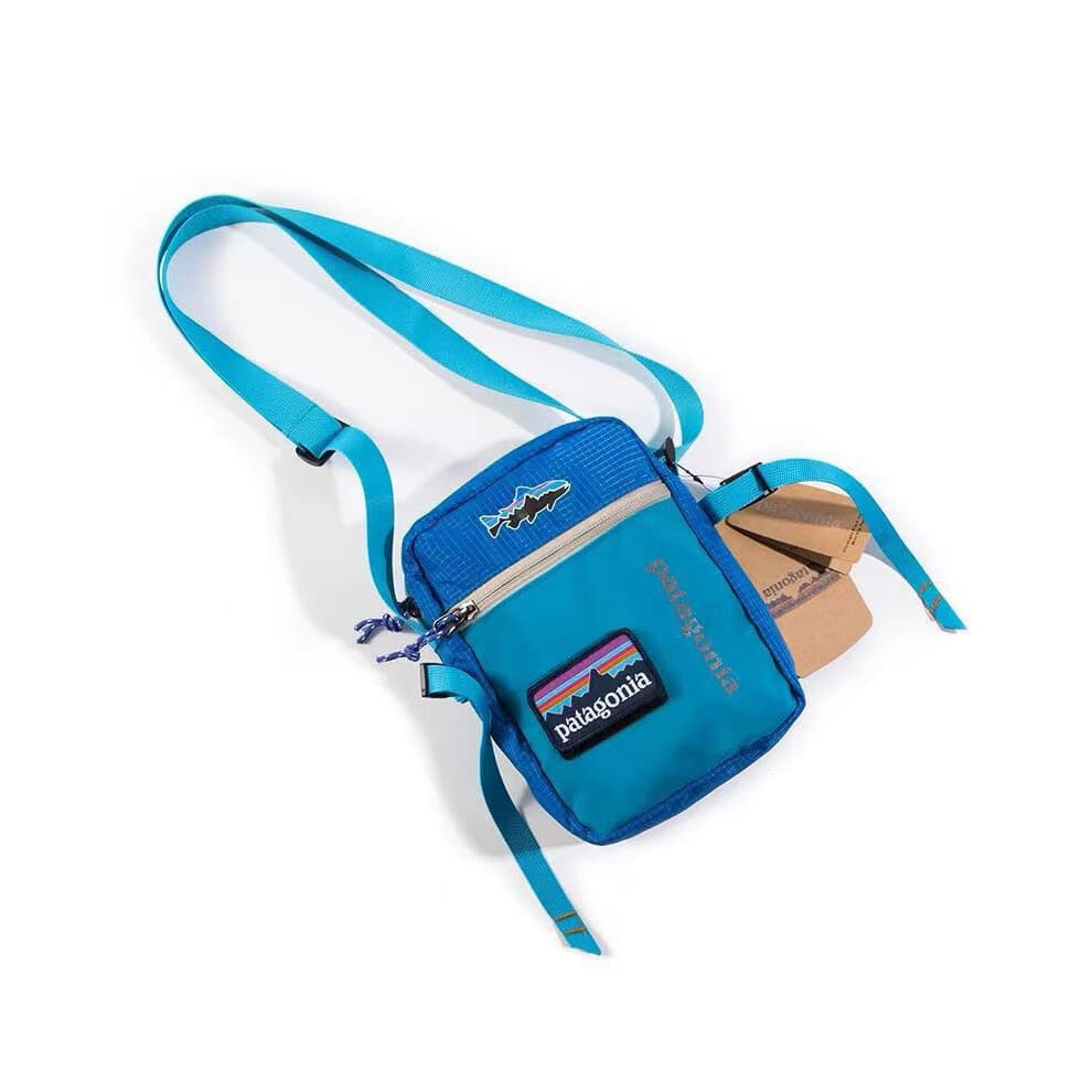 (Lake Blue) Practical Patagonia Bag Crossbody Men Women Travel Messenger Shoulder Satchel