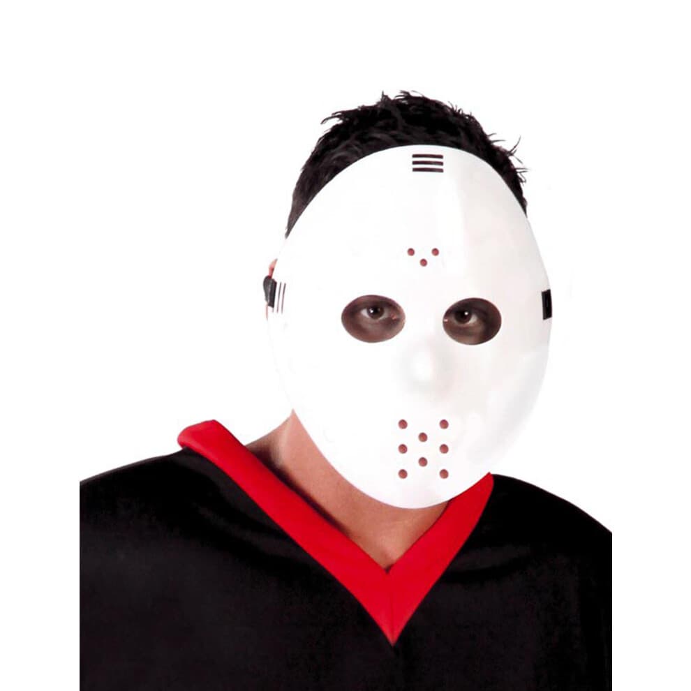 Adult White Hockey Mask