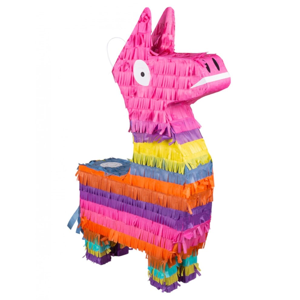 Multicolored llama piñata 58 x 35 cm