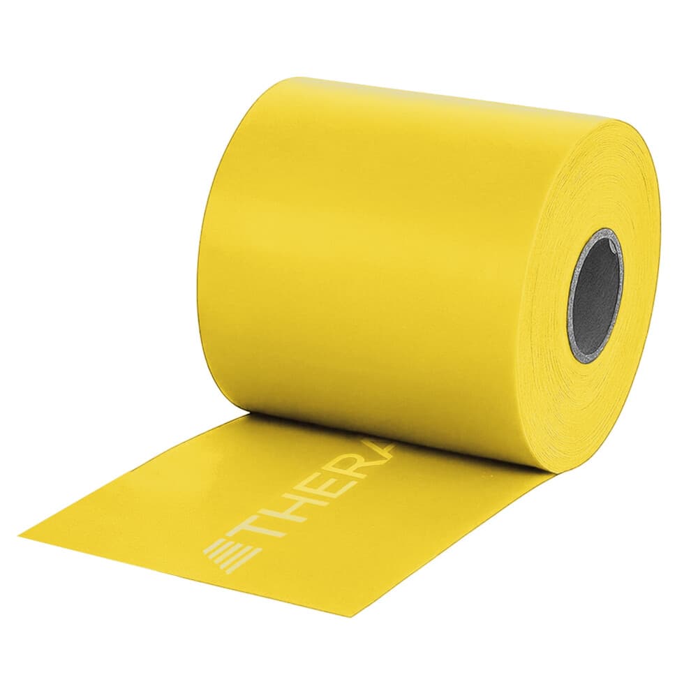 THERABAND Resistance Bands Set for Women ? Latex Free Exercise, Pilates and Physio Bands ? Lightweight, Durable, Multi Resistance Levels, Stretch