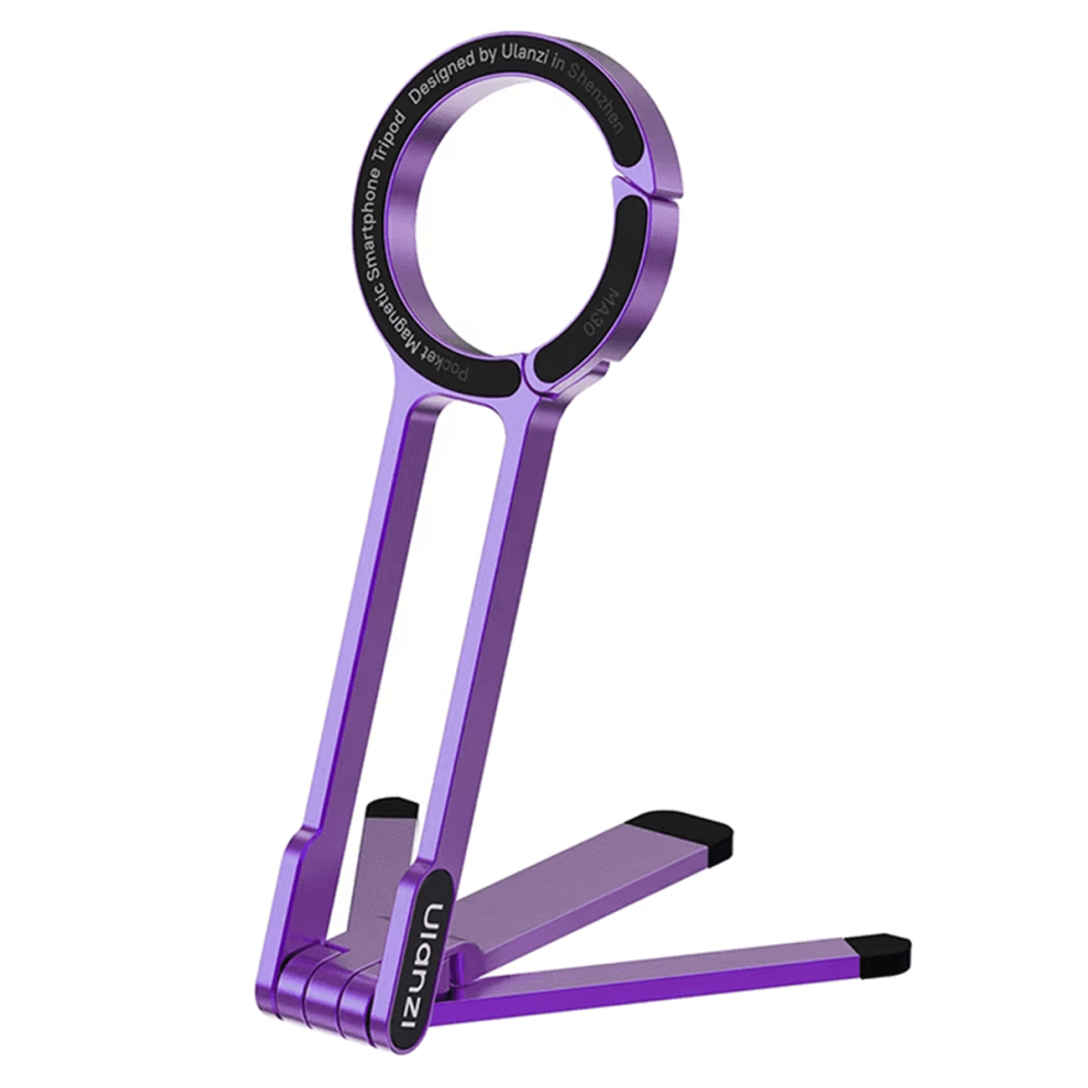 MA30 Carabiner-Mounted Phone Mount Dual-Sided Magnet Tripod