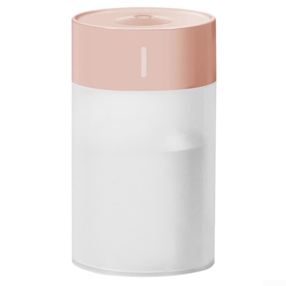 USB Mini Aromatherapy Diffuser 260ml Water Tank Portable Travel Office Essential Pink Compact Design