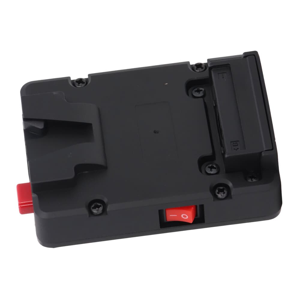 V Mount Battery Plate D Tap Output, Aluminum Alloy for NP F970 F960 F750