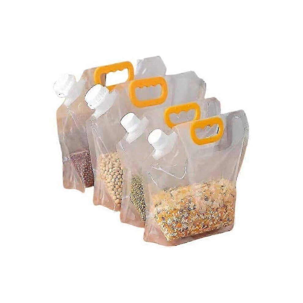 Pack Food Storage Bags, Moisture Resistant Airtight Bags, Large Reusable Food Bags with Handle