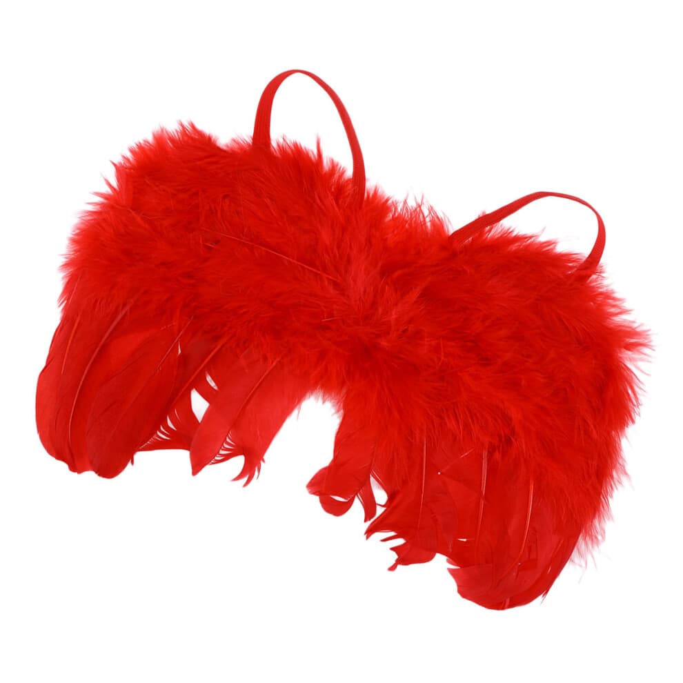 wings red newborn photo prop fashion styling