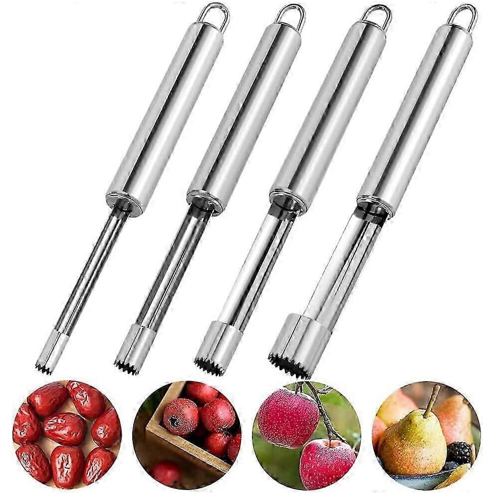 Pack Easy Twist Steel Fruit Pitters, Pear and Apple Pitters for Kitchen Utensils