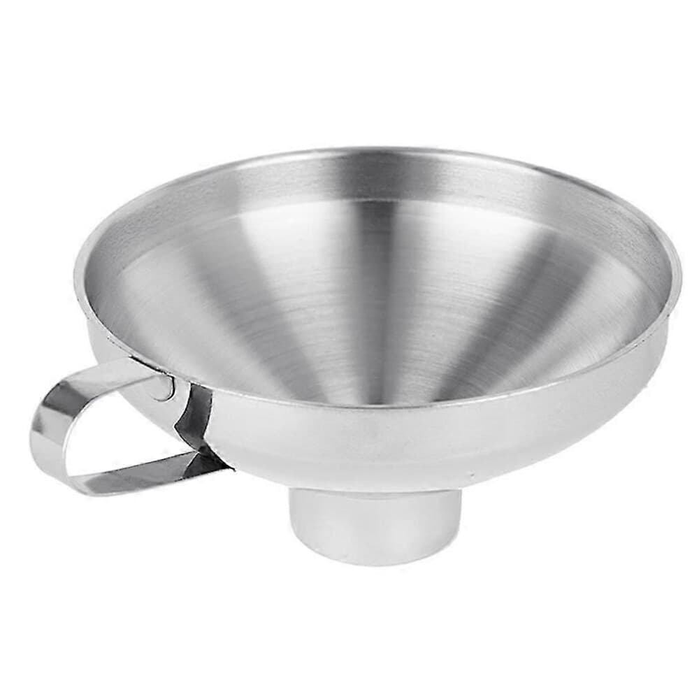 Household Gadgets Liquid Funnels Kitchen Gadget Stainless Steel Wide Mouth Funnel Jam Funnel