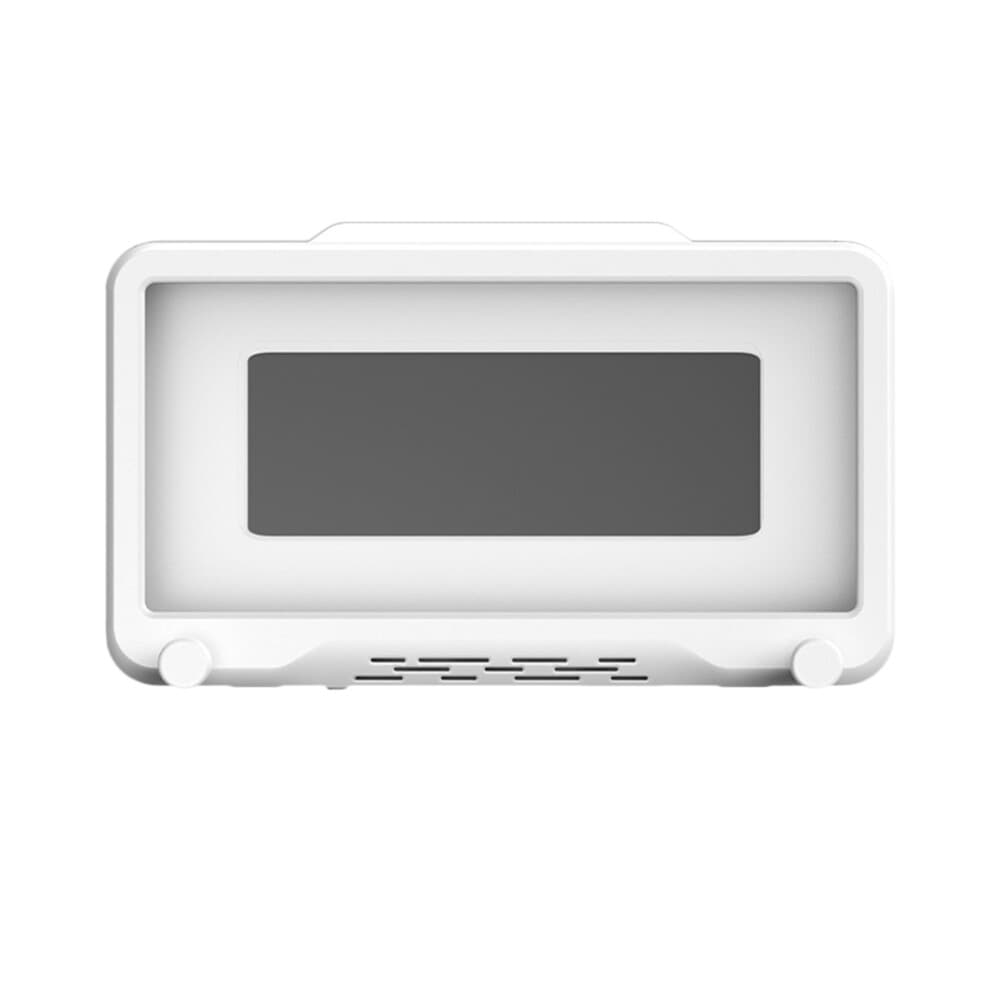 (White) Shower Phone Holder 360 Rotatable Waterproof Wall Mounted White