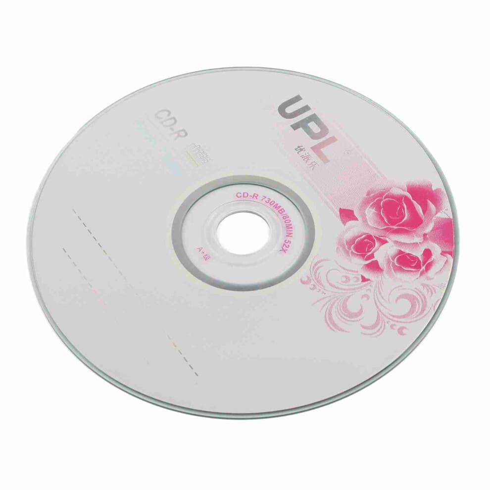 730MB High-Capacity 52X Blank CD R Discs for Digital Data Archiving