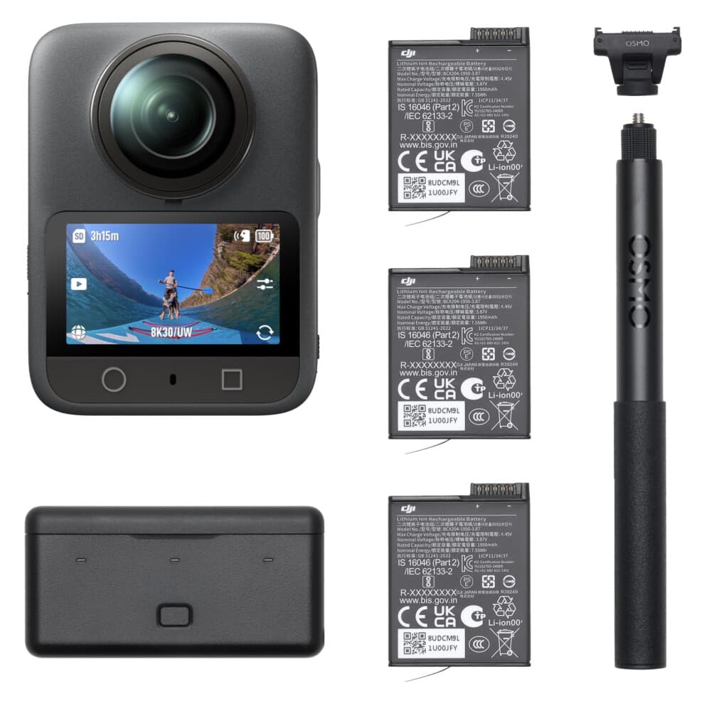 DJI Osmo 360 Action Camera Adventure Combo