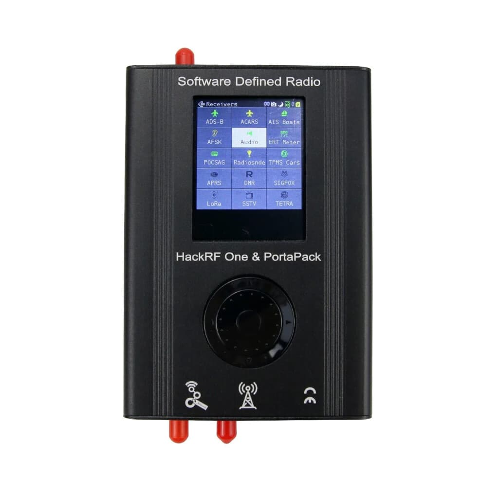 PortaPack HamGeek R9 Radio Frequency SDR V2.0 Kit with Aluminum Alloy Case, Antenna & Data Cable - Fully Assembled