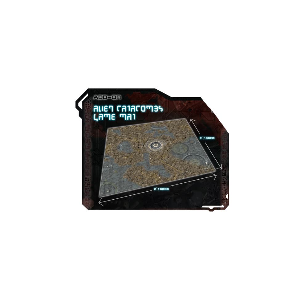 Core Space: First Born - Alien Catacombs Gaming Mat 2x2