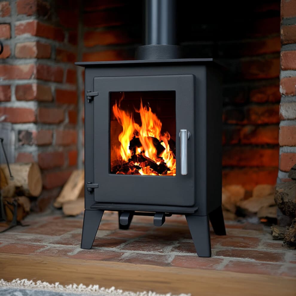 Milano 5kW Steel Multifuel Stove