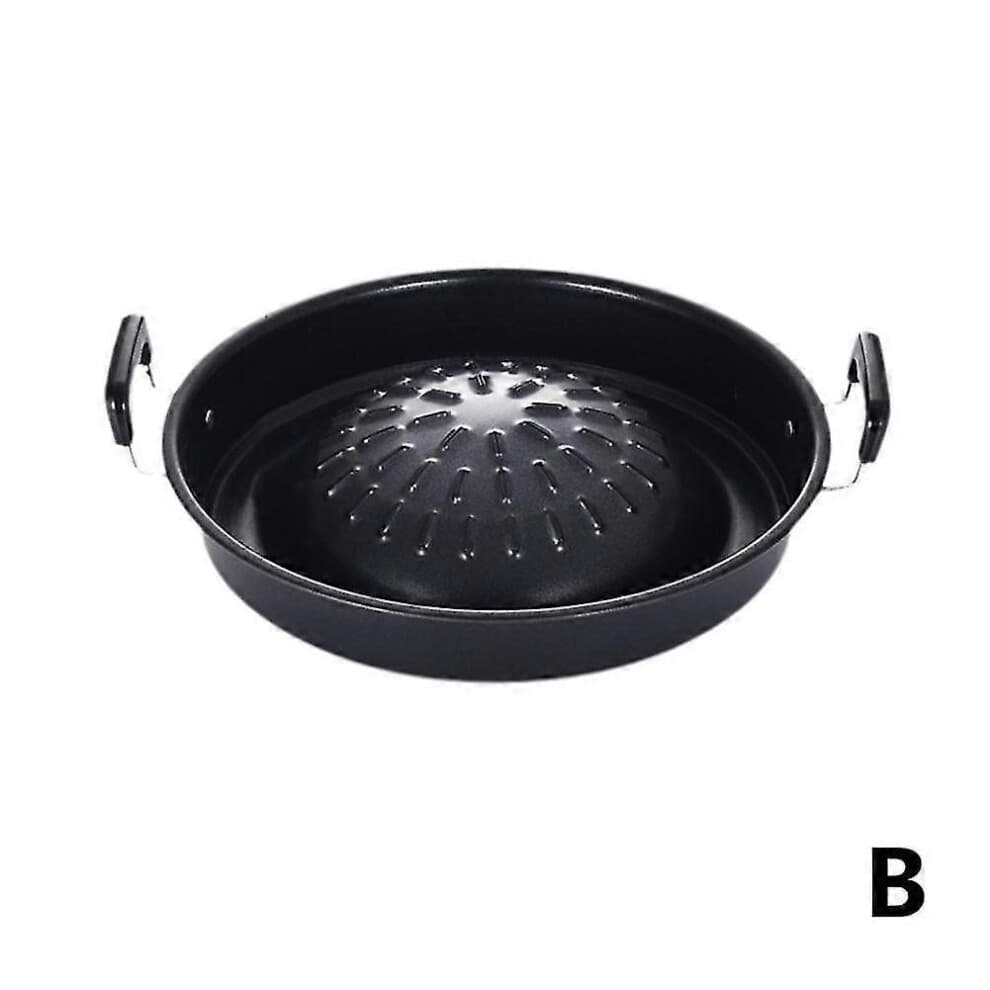 (As show, Black) Silver (A) $Thailand Laos hot pot Thai restaurant grilled shabu-shabu all-in-one pot commercial indoor and outdoor_