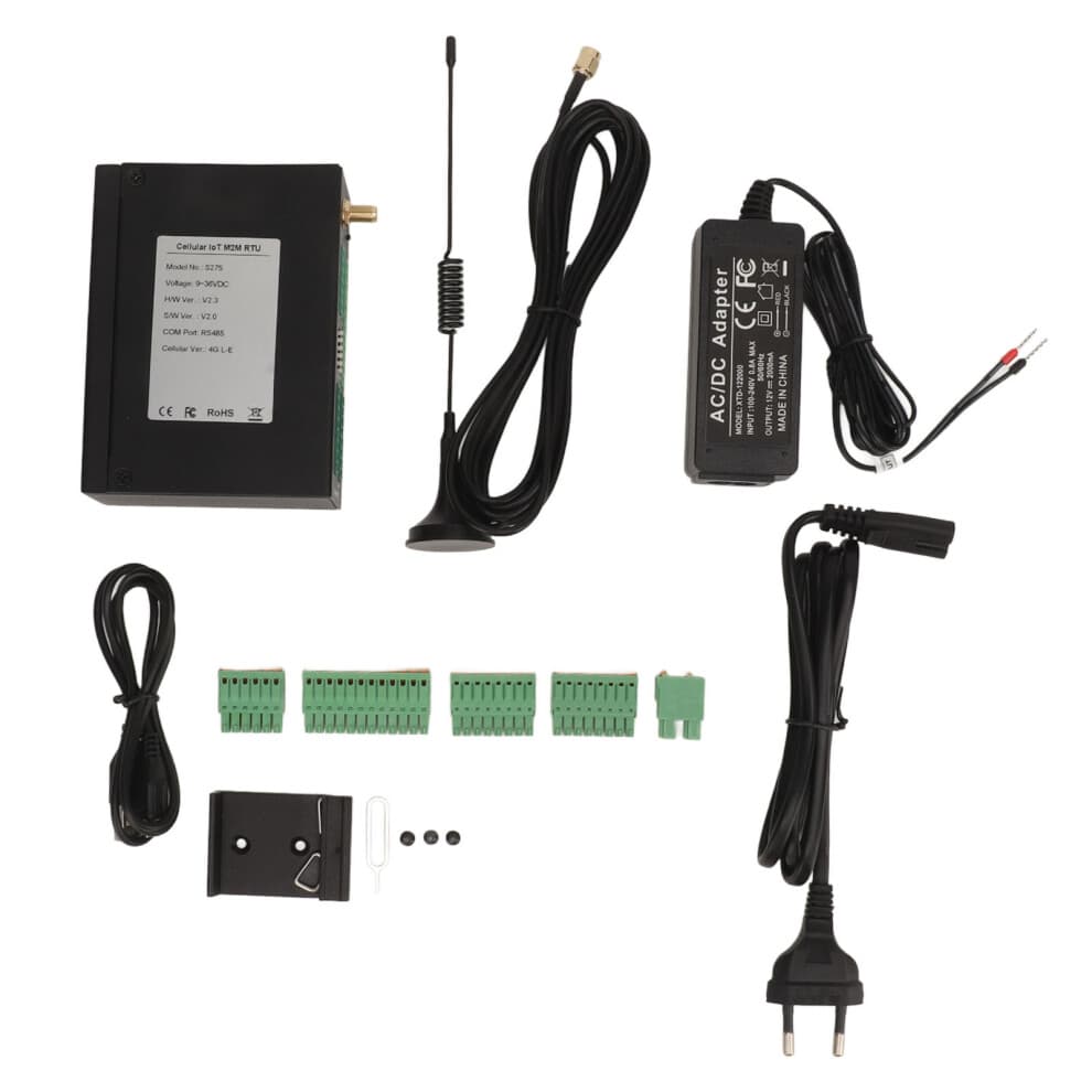(4GL”‘E EU Plug) 4G Cellular IOT Alarm RS485 GSM GPRS Modbus RTU 100-240V