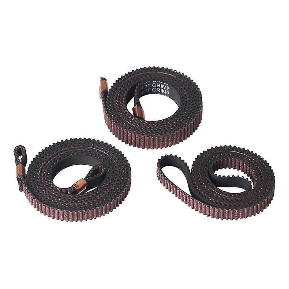 (As show, One size) For Kobra 3 X+Y+Z Timing Belts Kit X-Axis Y-Axis Z-Axis Synchronous Belt Kit High Precision Replacem