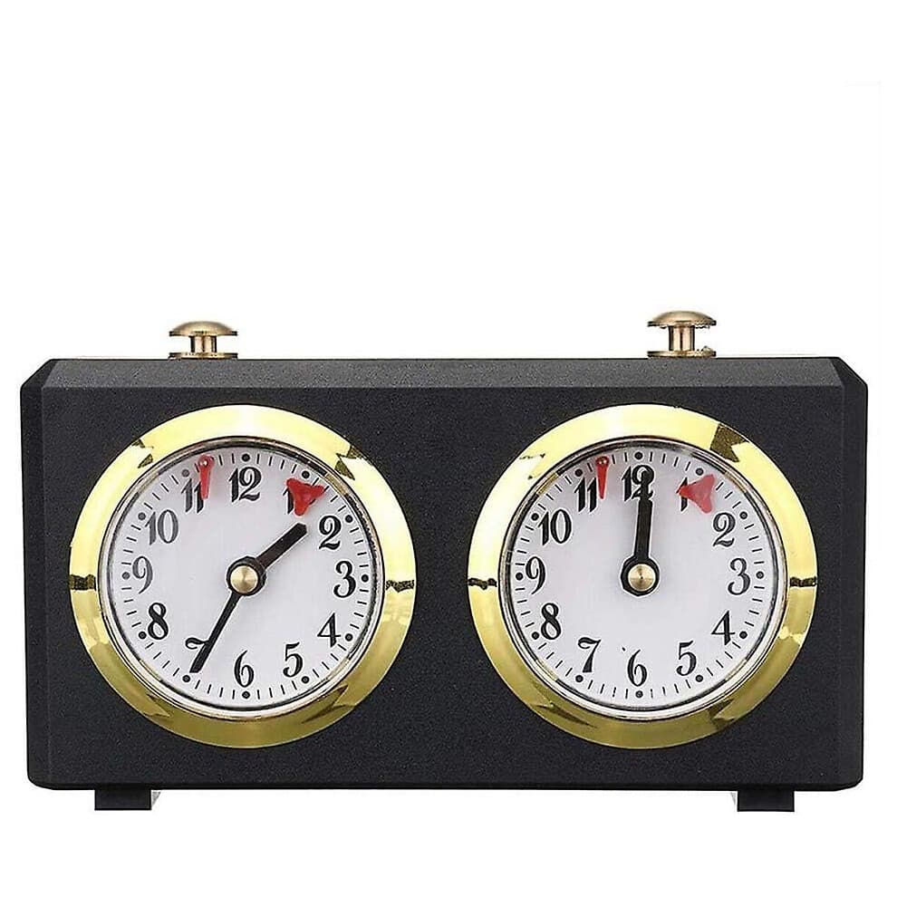 (As show, One size) Chess Clock Timer, Traditional Chess Clock, Digital Countdown Mechanical International Chess Game Timer