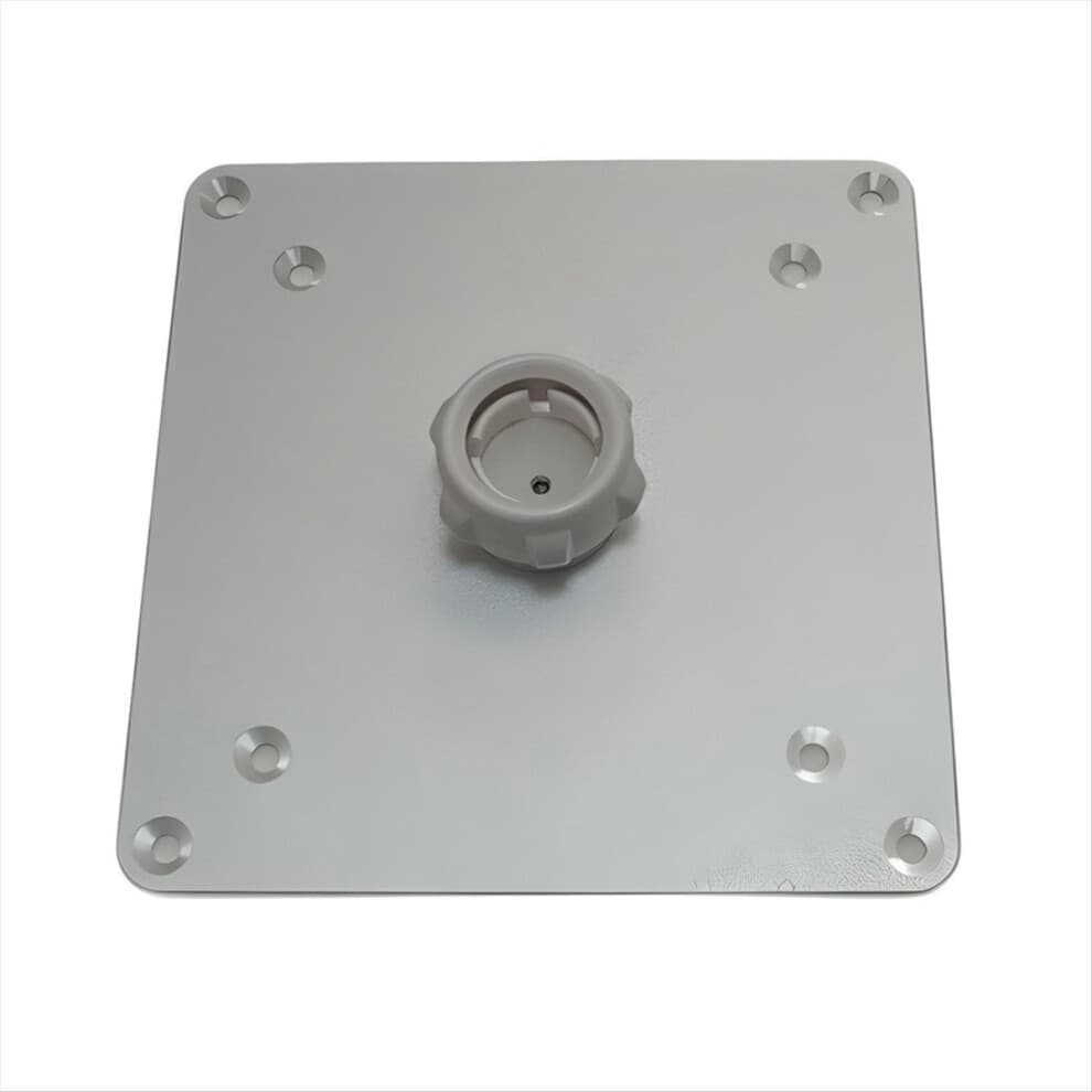Portable Monitor Mounting Bracket, 100x100mm and 75x75mm, Ideal for Industrial Control and Touch Monitors Silver