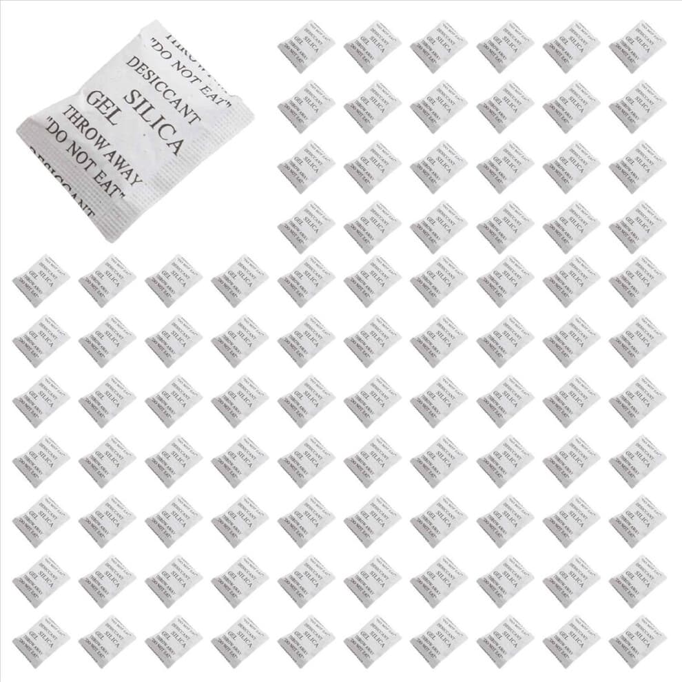 150 Pieces Silica Desiccant Drying Humidity Absorber Sachets Bags