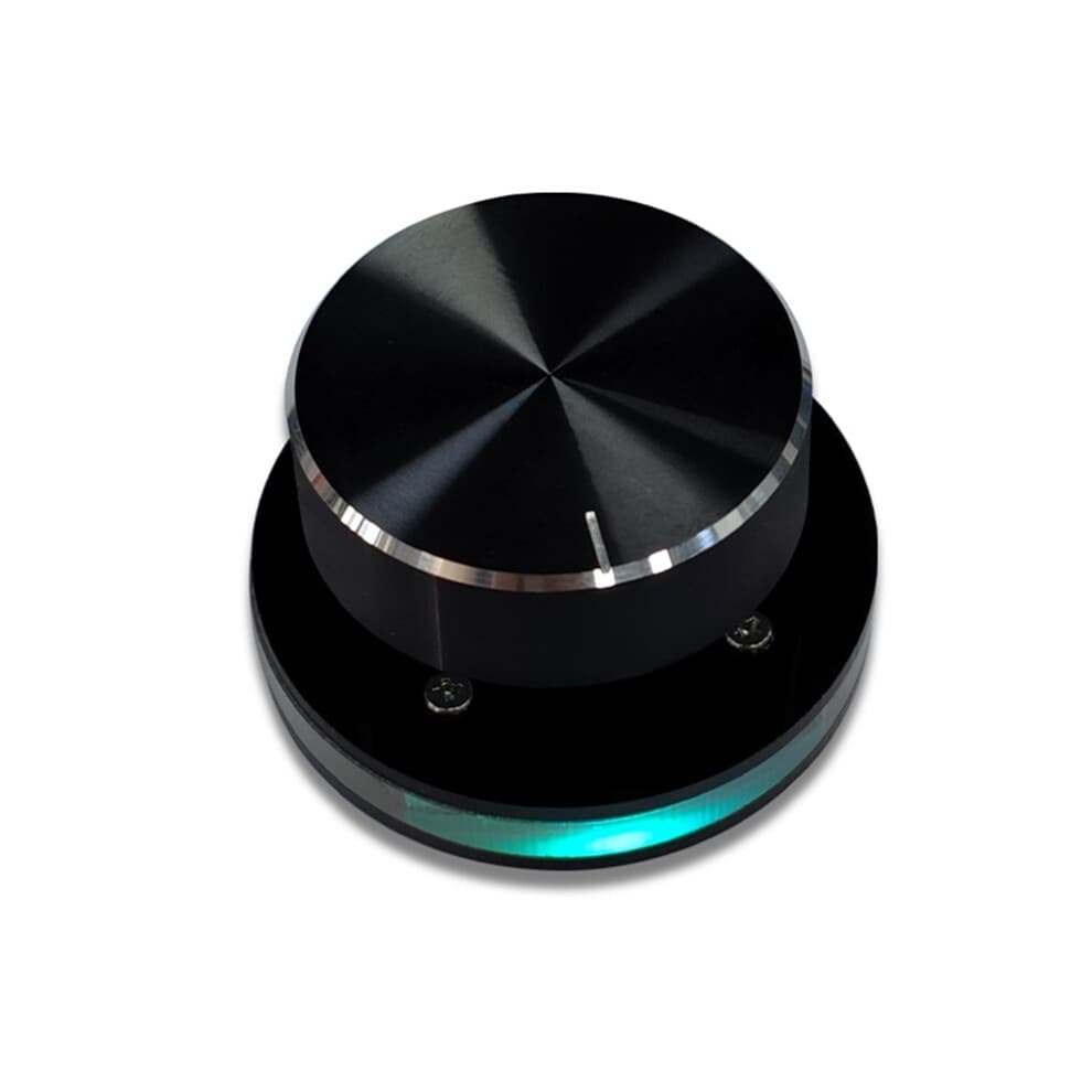 USB Volume Controller Computer USB Volume Adjustable Controller Support Shortcut Keys Customizable with RGB