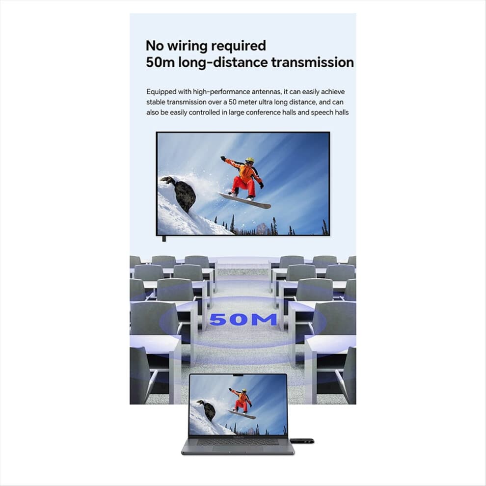 1080P 50M 5.8G -Compatible Wireless Video Transmit