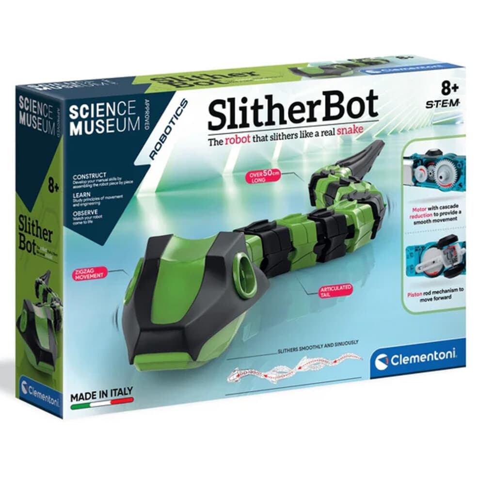 Clementoni 61510 Science Museum Slither Bot for Children, Ages 8 Years Plus