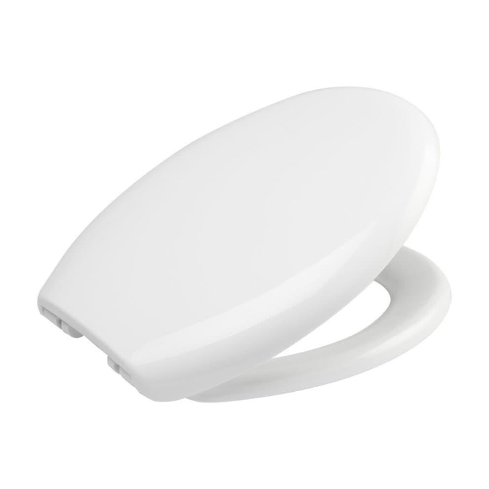 EuroShowers Simple Toilet Seat White - Soft Close 84310