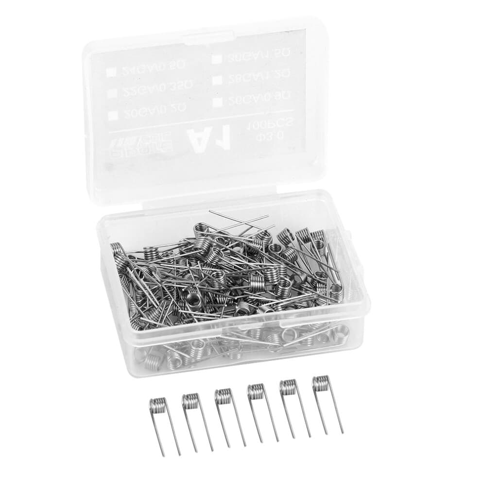 Great Wicking Pre Built Coils Resistance Wire for Rebuildable Atomizers Long Lasting and Produce More Flavor with Ultra Compatible Design and Rapid He