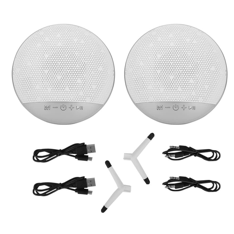 Conference Speakerphone with AI Noise Reduction, 360 Voice Pickup Full-Duplex Communication Bluetooth Speakerphone USB Plug and Play Portable