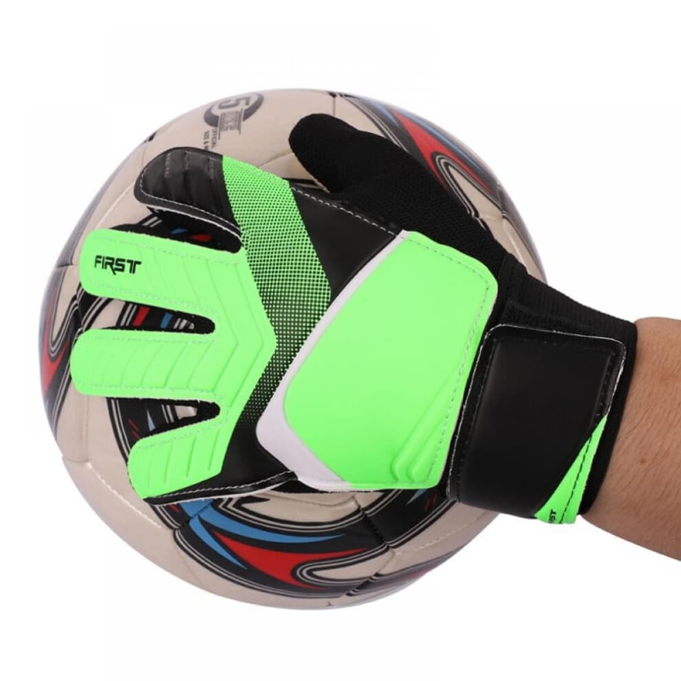 Prettyui Kids Soccer Gloves, Compatible with Youth Sizes, Double Wrist Support & Non-Slip Latex for Injury Protection