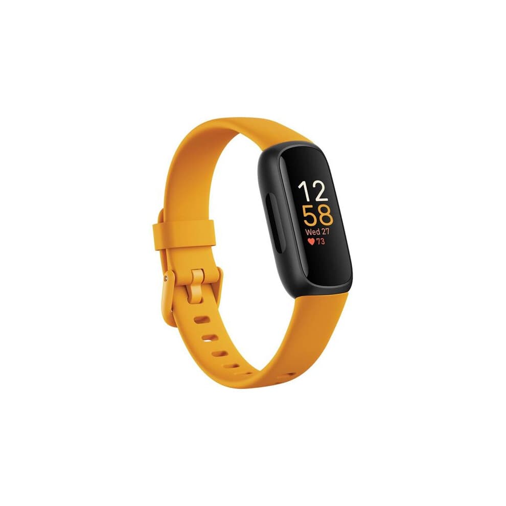 Fitbit Inspire 3 Health and Fitness Tracker Morning Glow Orange