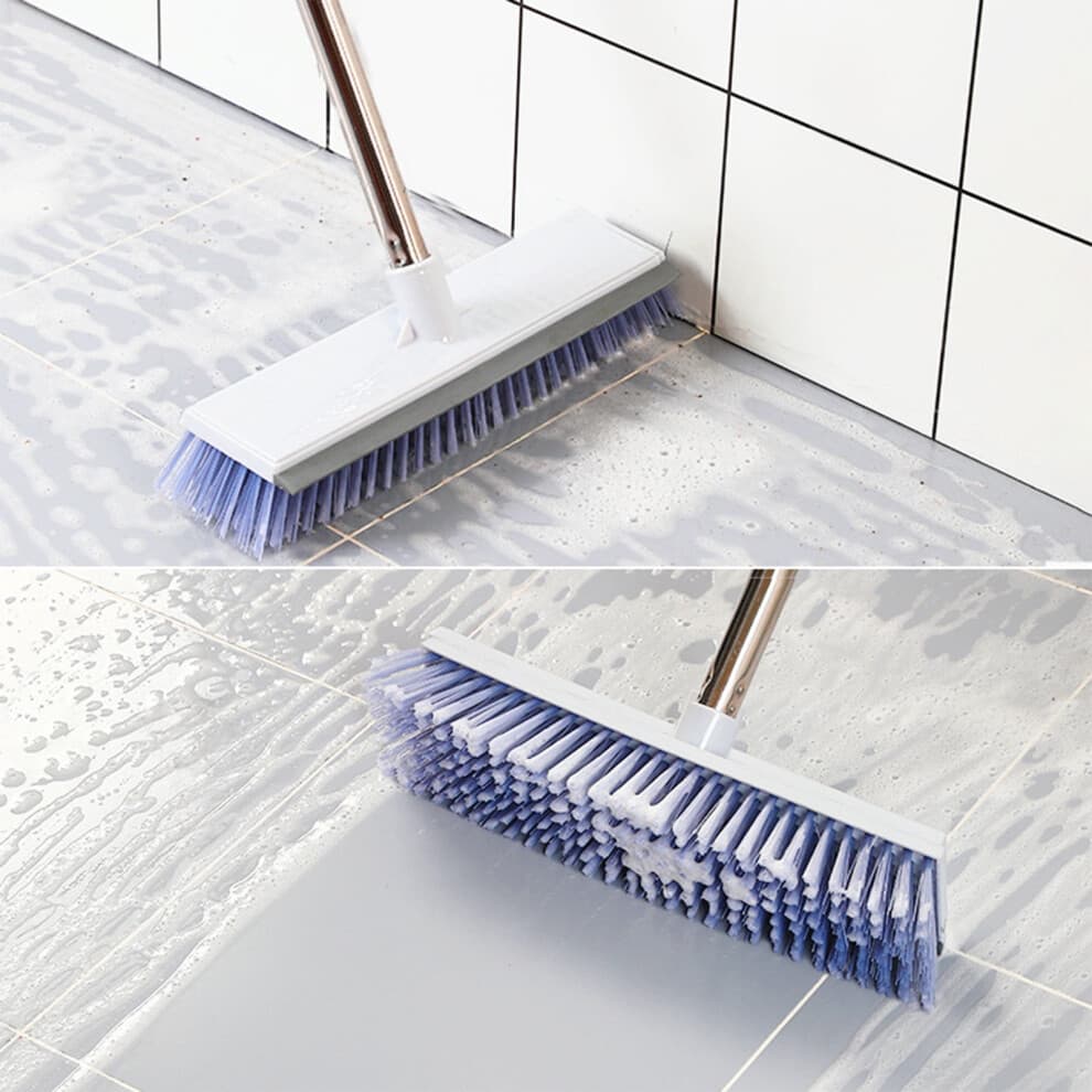 Naxoaeo Clearance Deck Brush, Floor Brush, Long Handle Pool Brush with Stiff Bristles for Patio, Garage, Concrete, Wood, Stone, Road, Fishing-boat