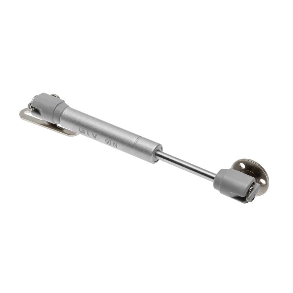 GTV - Gas Strut Short 60 N - Gas Lift Gas Spring - Gas Spring for Functional Modern Upper Cabinets - Damping of the Fronts - Cabinet Door Damper - PD