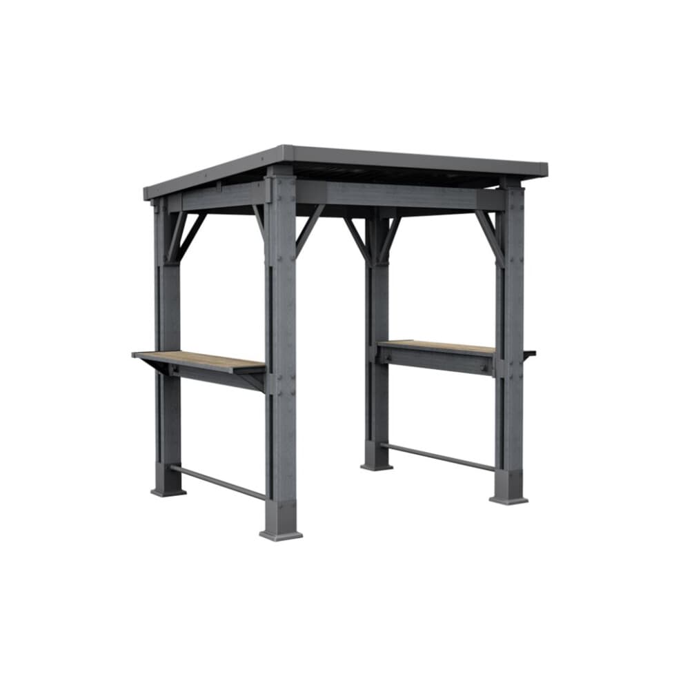 Signature Grill Gazebo - Ashwood Brown