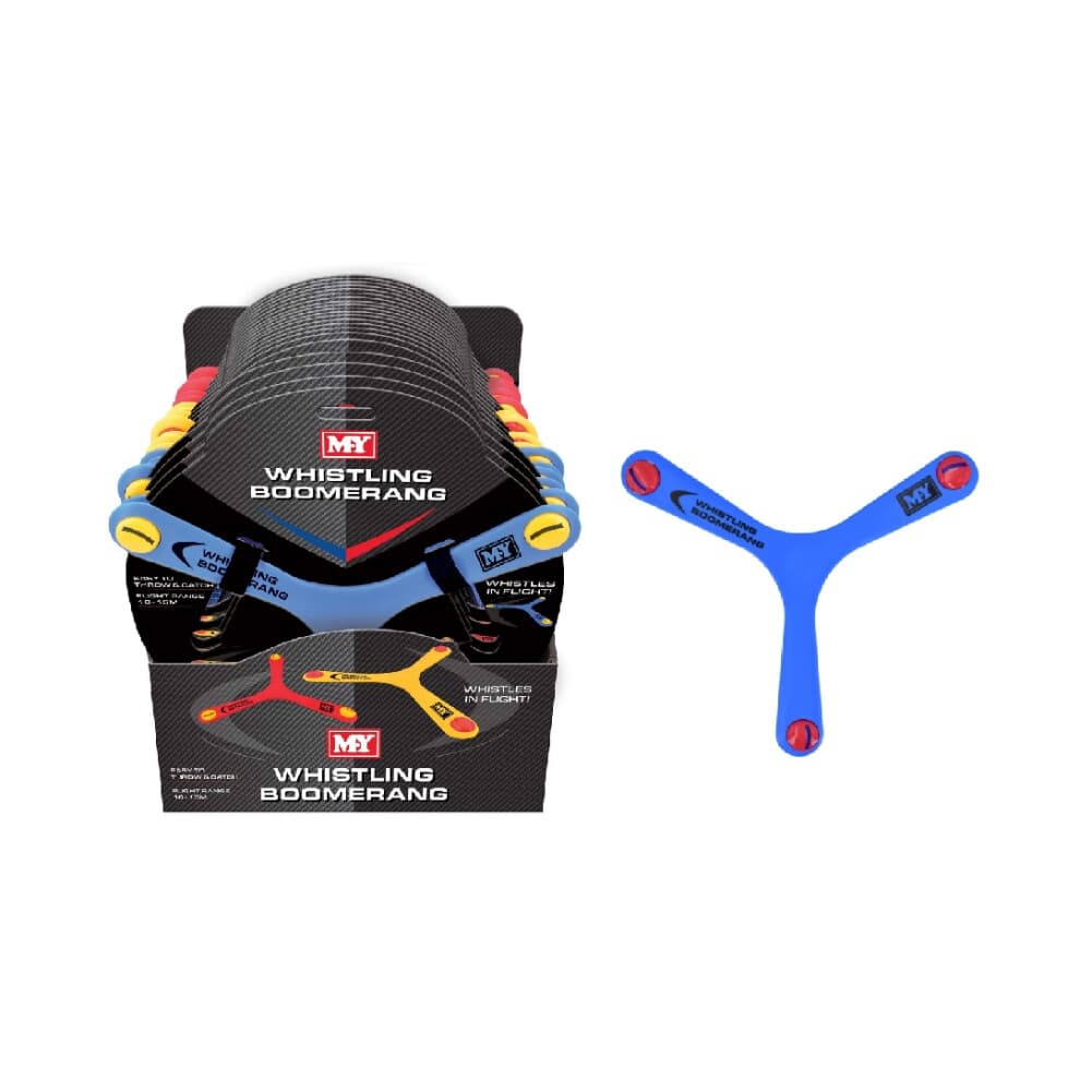 MY Sports Whistle Boomerang 3 Assorted Colour Options