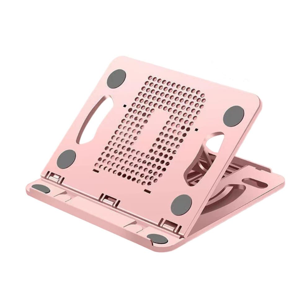 Laptop Stand Base Folded Adjustable 8 Positions for Desk Bedroom Livin