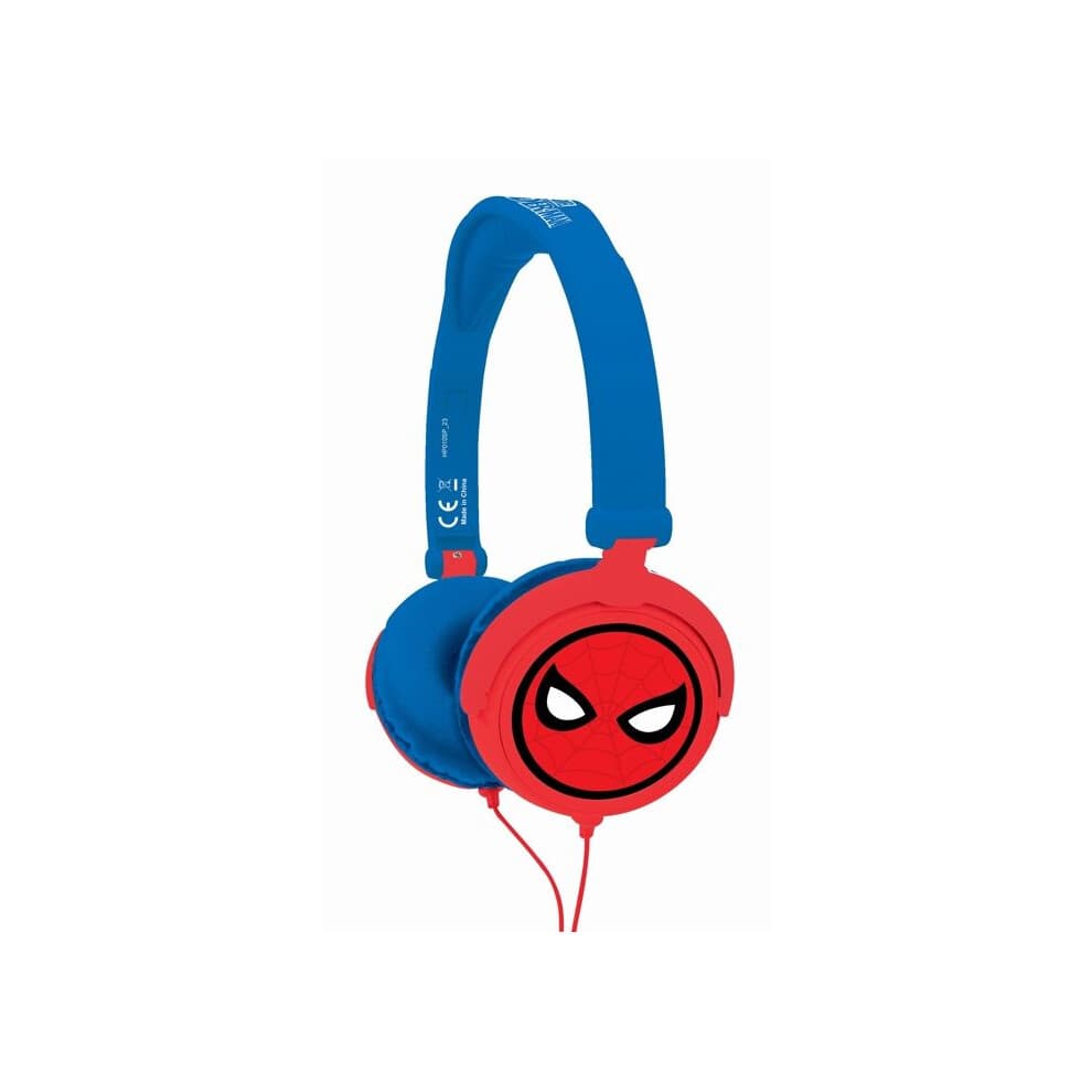 Lexibook HP010SP Spide-Man Foldable Stereo Kid's Headphone with Volume Limiter