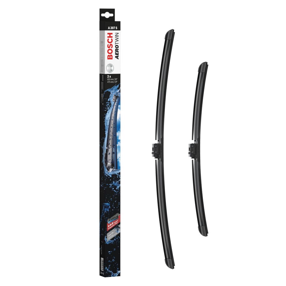 Bosch Wiper Blade Aerotwin A207S, Length: 650mm/475mm  Set of Front Wiper Blades