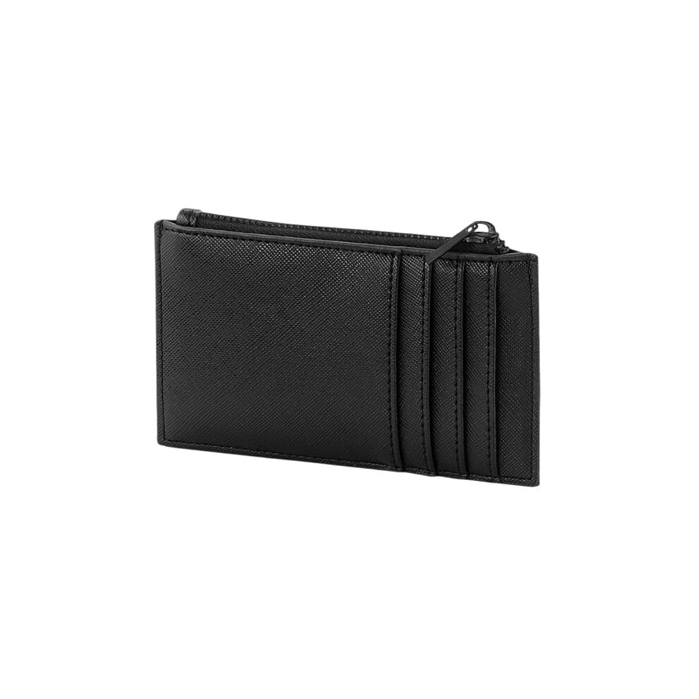 (One Size, Black/Black) Bagbase Boutique Card Holder
