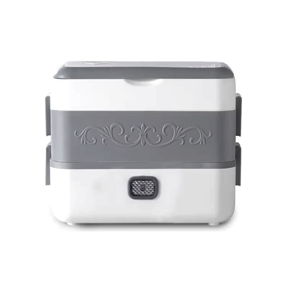 4L Electric Lunch Box Food Heater Food Warmer Stainless Steel Food Heating Lunch Box for Work Car Adults Camp EU Plug