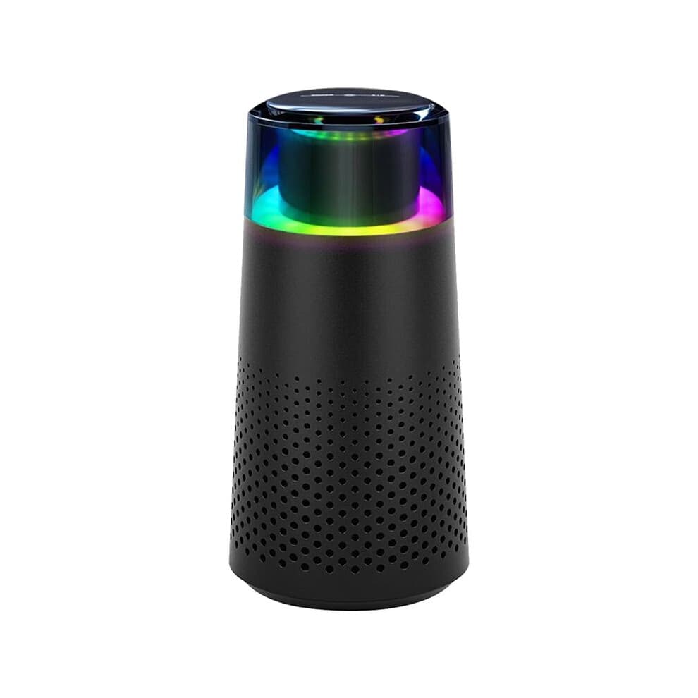 Air Purifier - Air Purifier Air Purifiers with HEPA Filter,Atmosphere Light Function ,for Car,Home,Office Black