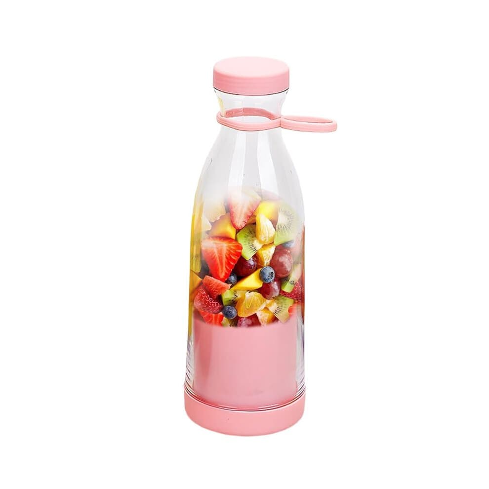 Portable Blender, Portable Cordless Juicer Fruit Juicers for Smoothies Bottle, 420ml Smoothie Blenders