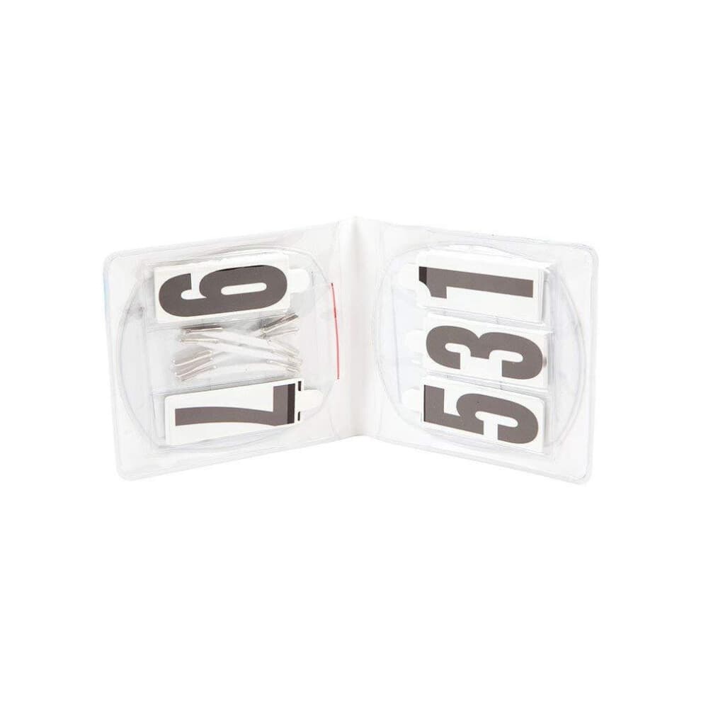 Roma Deluxe Oval 3 Number Holder (Pack Of 2)