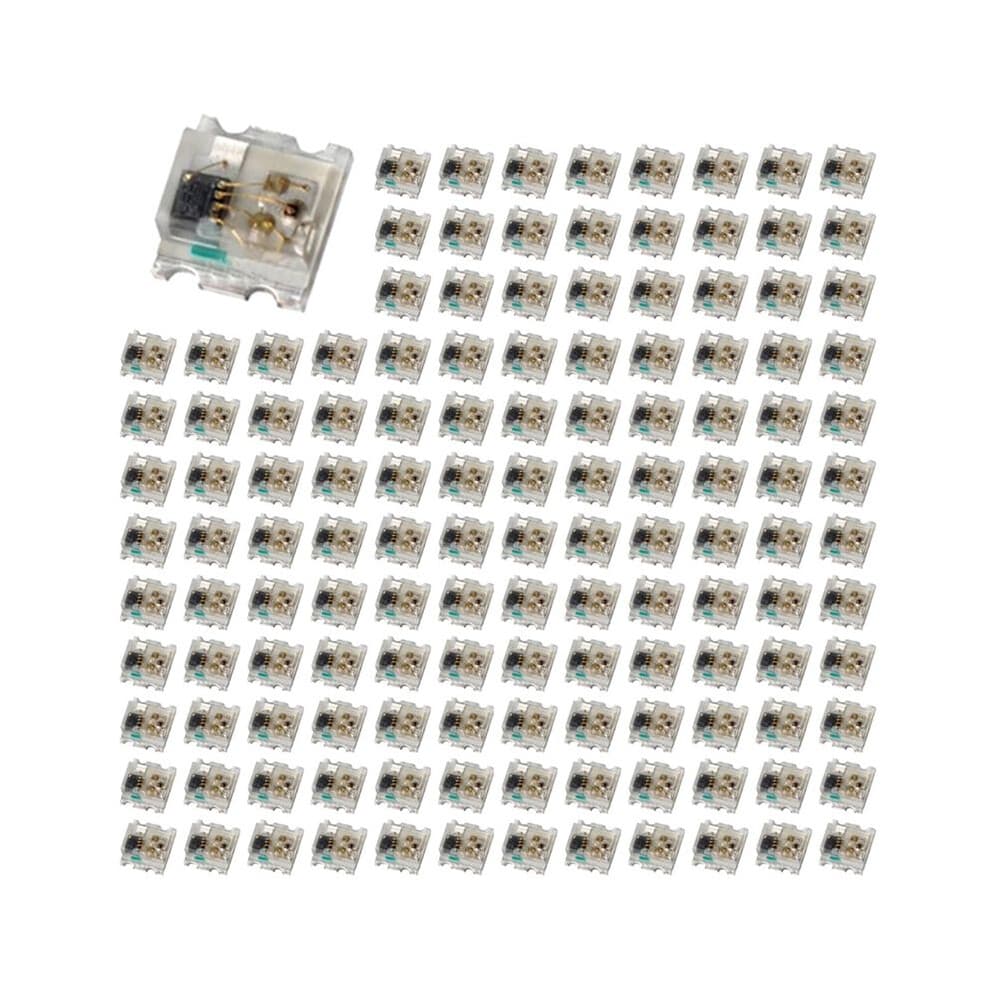 1000Pcs WS2812 2020 LED Chip 4Pins  White PCB Addressable Digital RGB Full Color LED Chip DC5V for LED Strip Screen