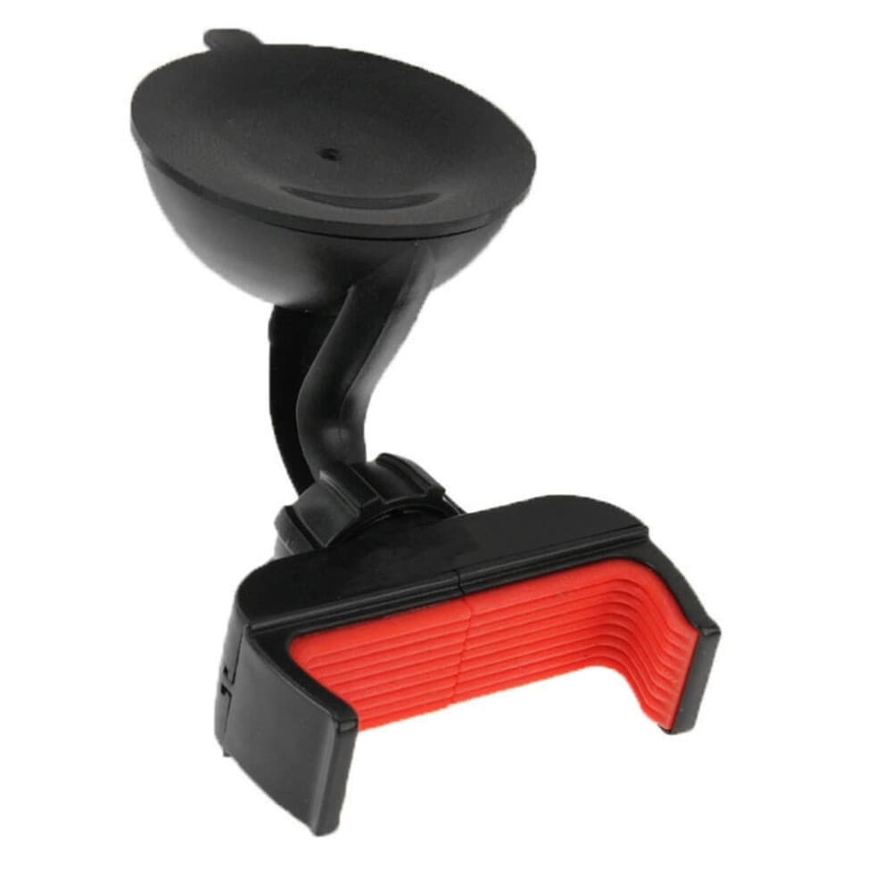 Black Windshield Phone Holder 360 Degree Rotatable Phone Support