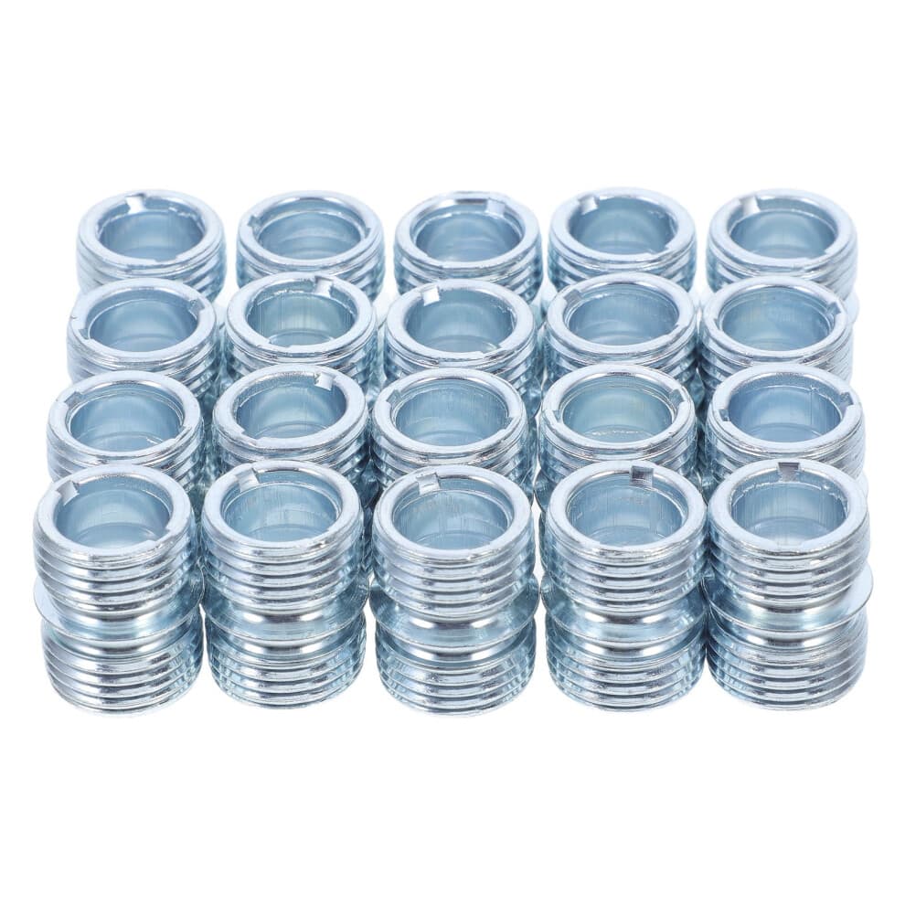 Topbathy 20Pcs Wire Shelving Parts Metal Connectors Thread 1.5mm Pitch For Easy Installation And Removal