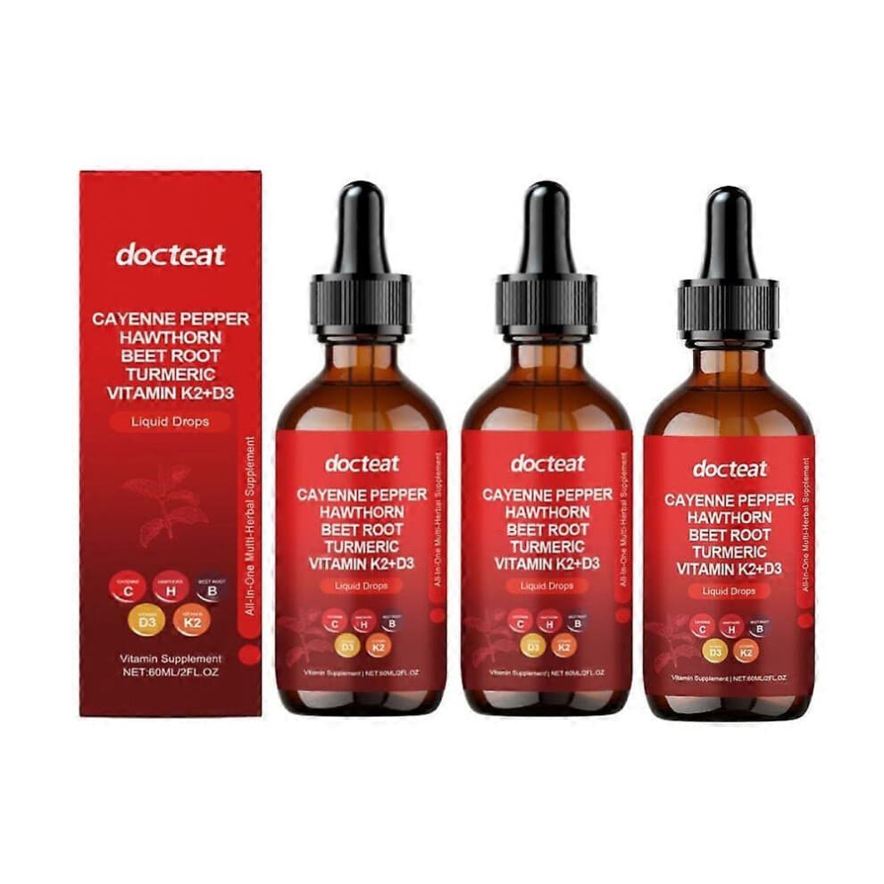 (3pcs) 2026 Cayenne Pepper Drops with Hawthorn & Beetroot