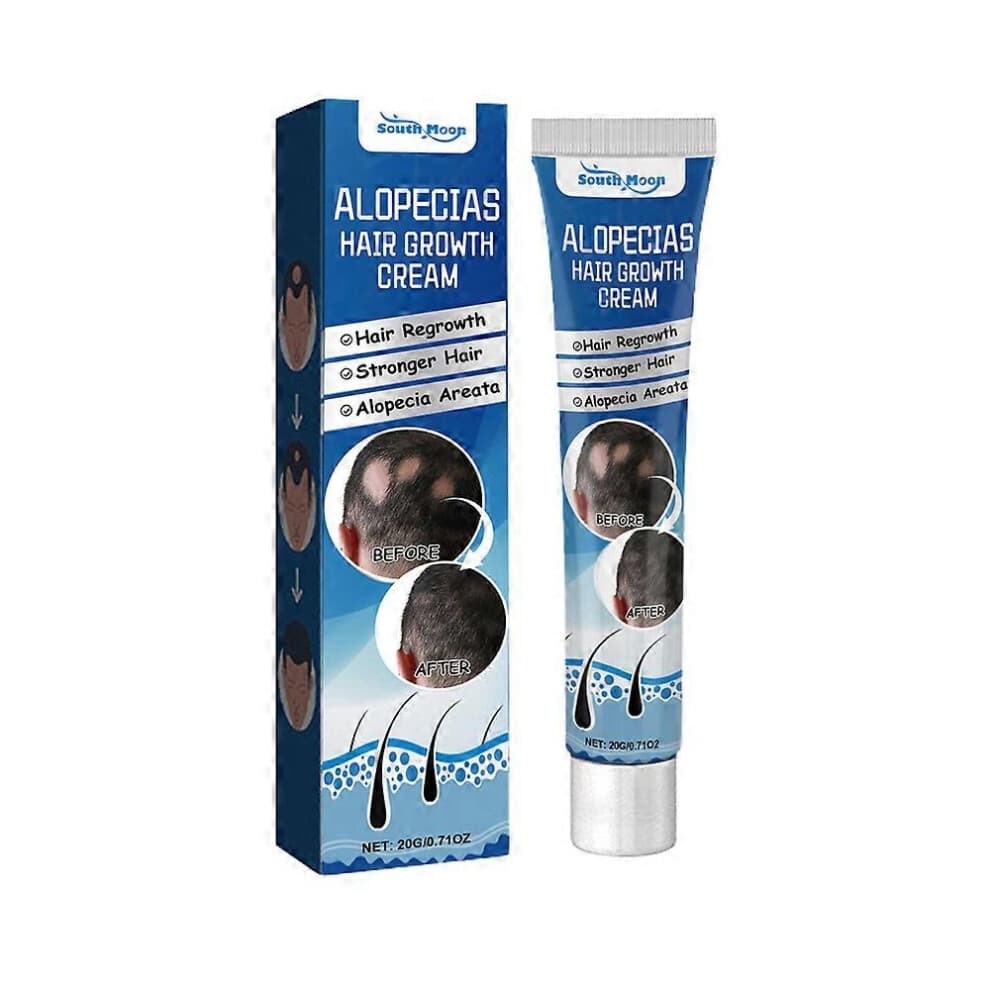 (1Pcs) 1-3X Alopecia Cream Hair Growth Treatment Prevent Baldness Regrowth 20g